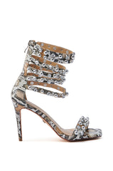 AZALEA WANG HARVEY MULTI SNAKE SANDAL